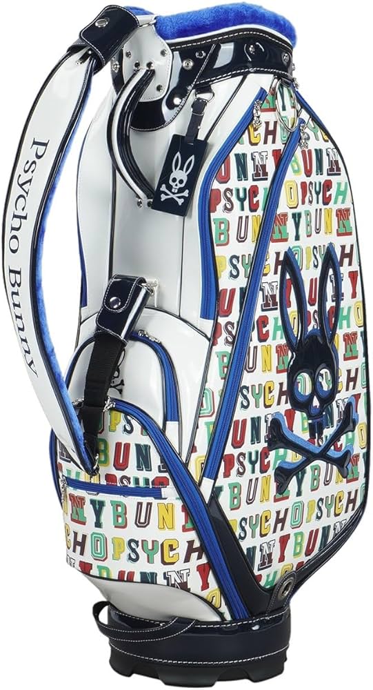 Amazon.co.jp: [サイコバニー] ゴルフ キャディバッグ カート式 9型 5