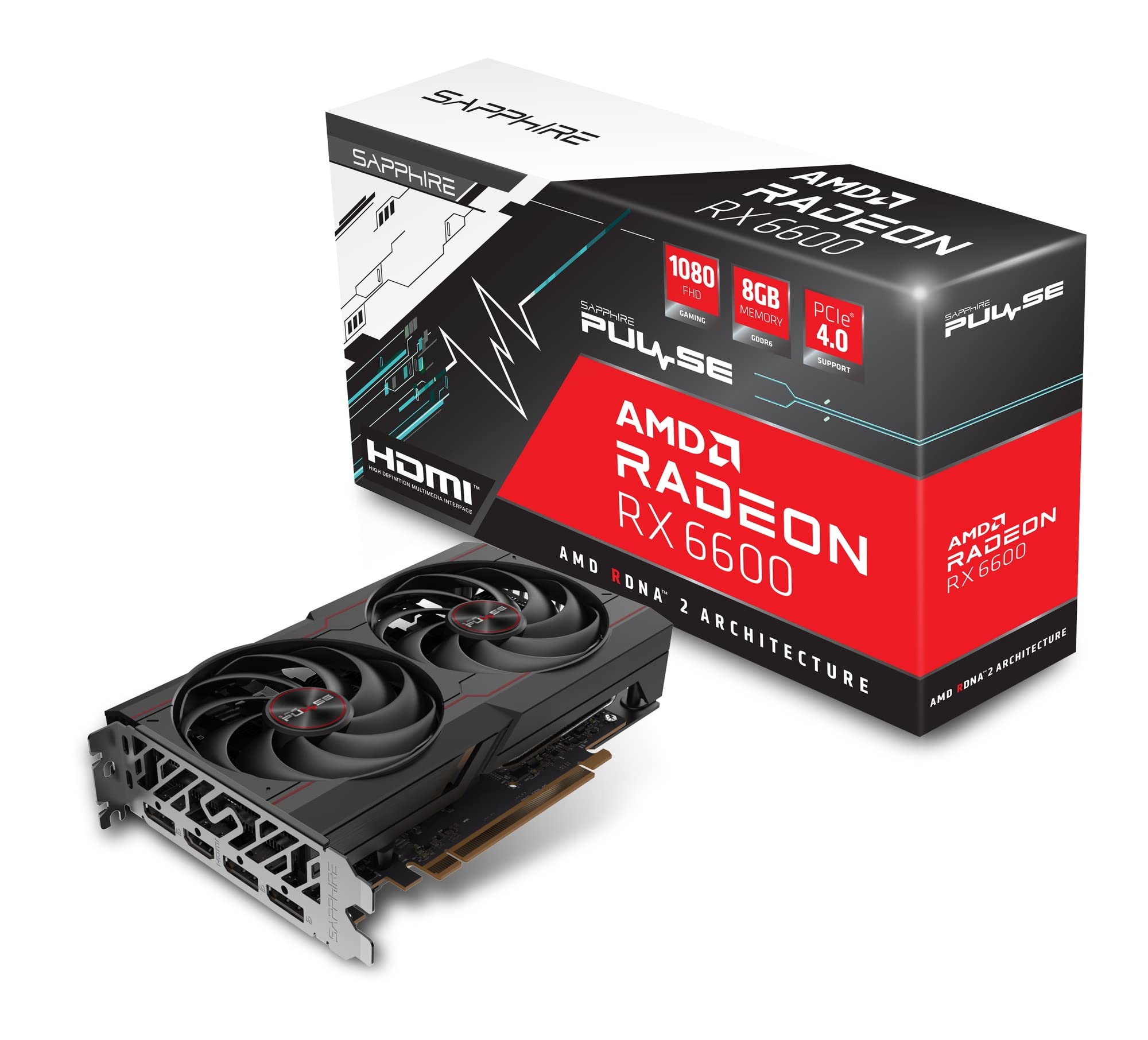 Amazon | Sapphire PULSE Radeon RX 6600 8GB グラフィックスボード