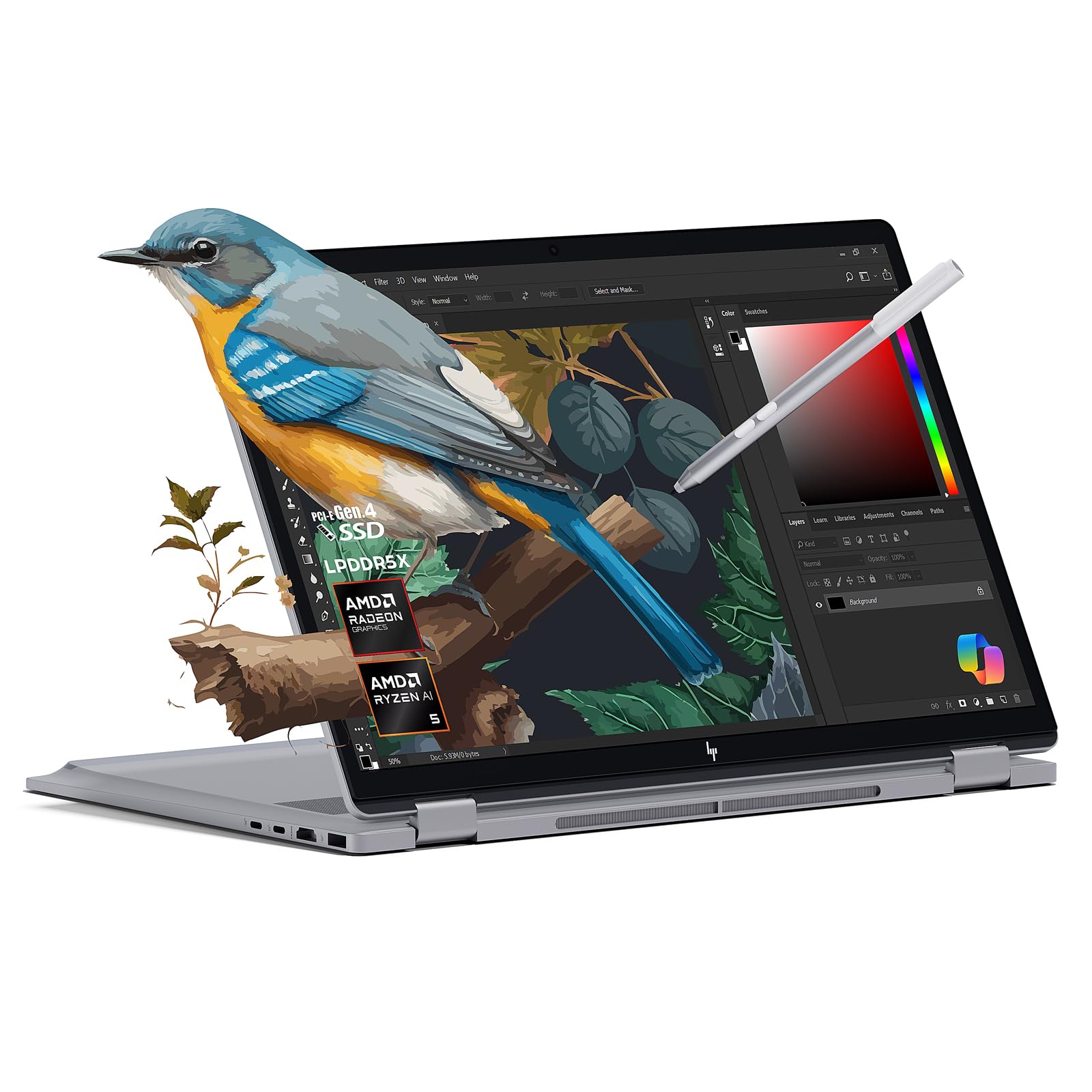 Amazon.co.jp: HP 2025 2-in-1ノートパソコン OmniBook X Flip 16