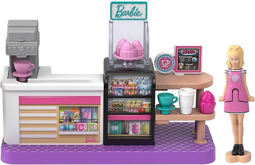 Amazon.co.jp: バービー(Barbie) ミニバービーランド カフェ きせかえ