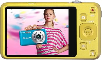 Amazon | CASIO デジタルカメラ EXILIM 1410万画素 4倍 レモンイエロー