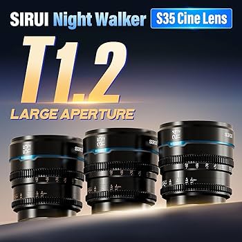 Amazon.com : SIRUI Night Walker S35 Manual Focus Cine Lens Set