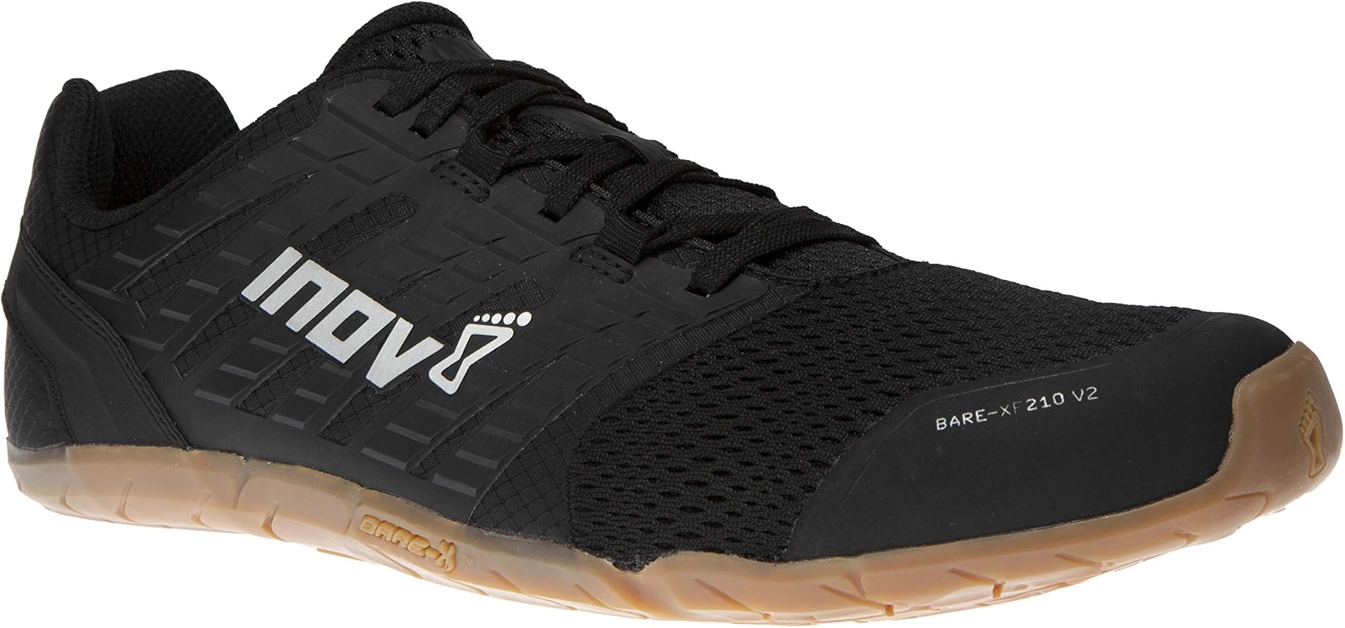 Amazon.com | inov-8 Bare-XF 210 V2 Black/Gum 7.5 Standard Fit