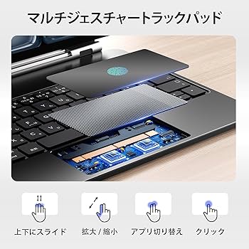 Amazon.co.jp: iPad A16 第11世代/第10世代用 磁気キーボードケース
