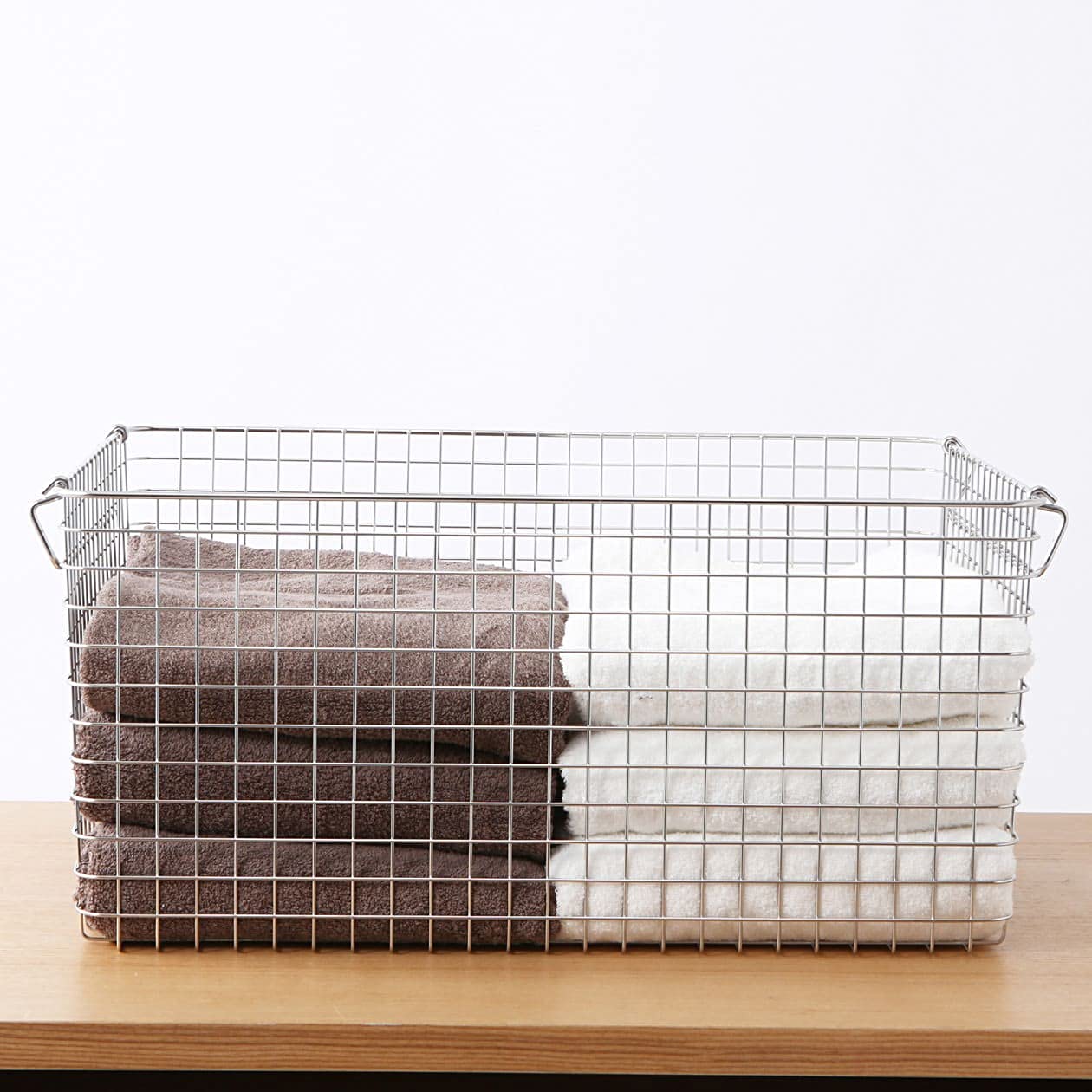 Amazon.co.jp: 無印良品 ステンレスワイヤーバスケット7 約幅51×奥行37