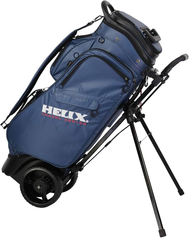 Amazon.co.jp: Helix (ヘリックス) ゴルフスタンドバッグ ホイール付き