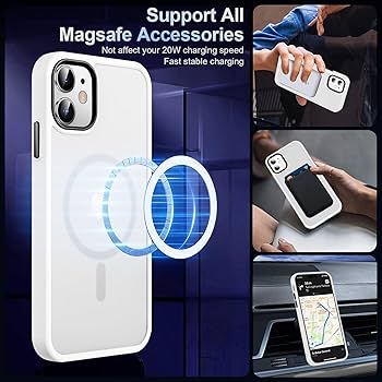 Amazon.com: MOCCA Strong Magnetic for iPhone 12 Case/iPhone 12 Pro
