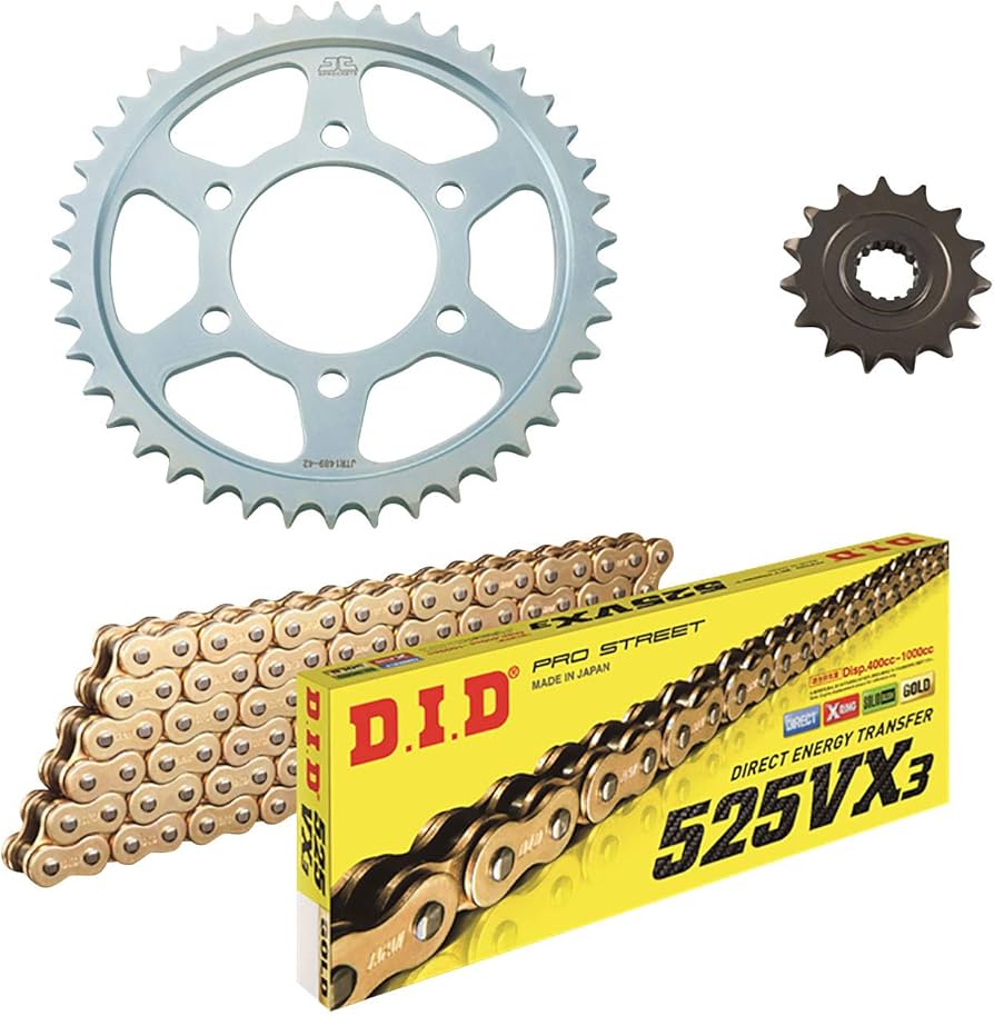 Amazon | D.I.D(大同工業) F/Rスプロケット 3点交換キット DK-13G