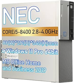 Amazon.co.jp: 【整備済み品】NEC Mate ML-4 デスクトップパソコン 第8