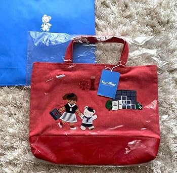 Amazon.co.jp: ファミリア familiar A4マチ付きデニムバッグ 神戸本店