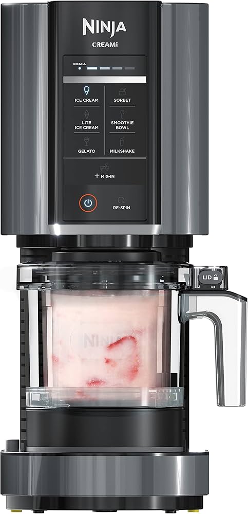 Amazon.com: Ninja CREAMi, Ice Cream Maker, Ice Cream, Gelato
