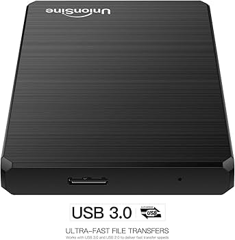 Amazon | UnionSine 超薄型外付け ハードディスク外付けHDD ポータブル