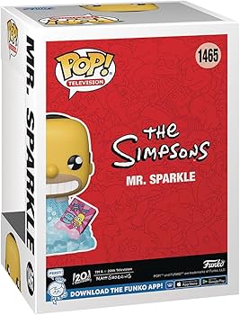 Amazon.com: Funko The Simpsons POP | Diamond Glitter Mr. Sparkle