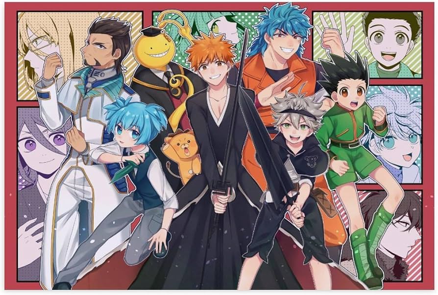 Amazon.co.jp: 人気アニメ ファッションアニメポスター壁絵アート