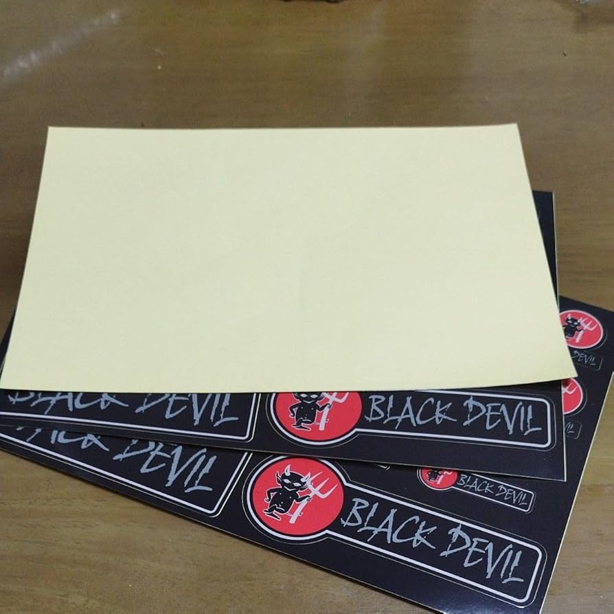 Amazon.co.jp: ブラックデビル ステッカー 3枚 : おもちゃ