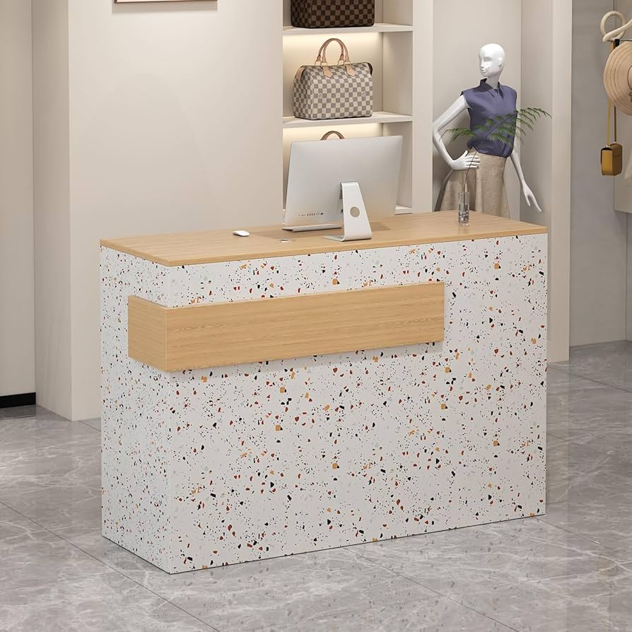 Amazon.co.jp: REBOTZ レジカウンター レジ 台 受付カウンター 80/100