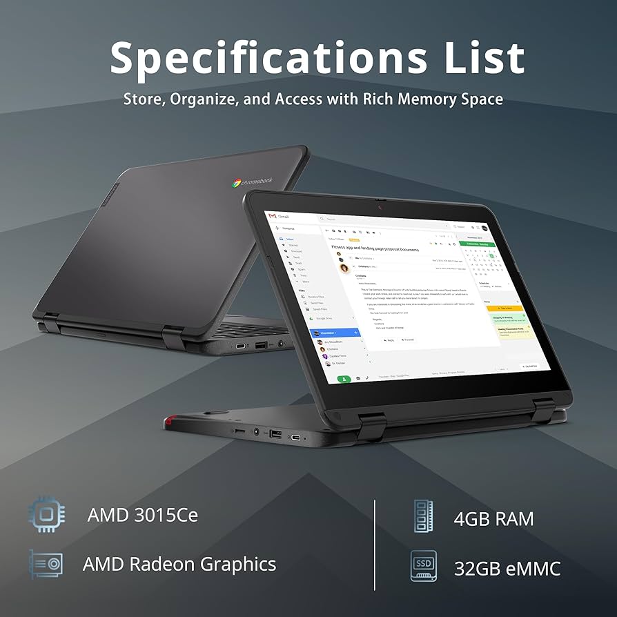 Amazon.com: Lenovo 300e Gen 3 Chromebook 11.6