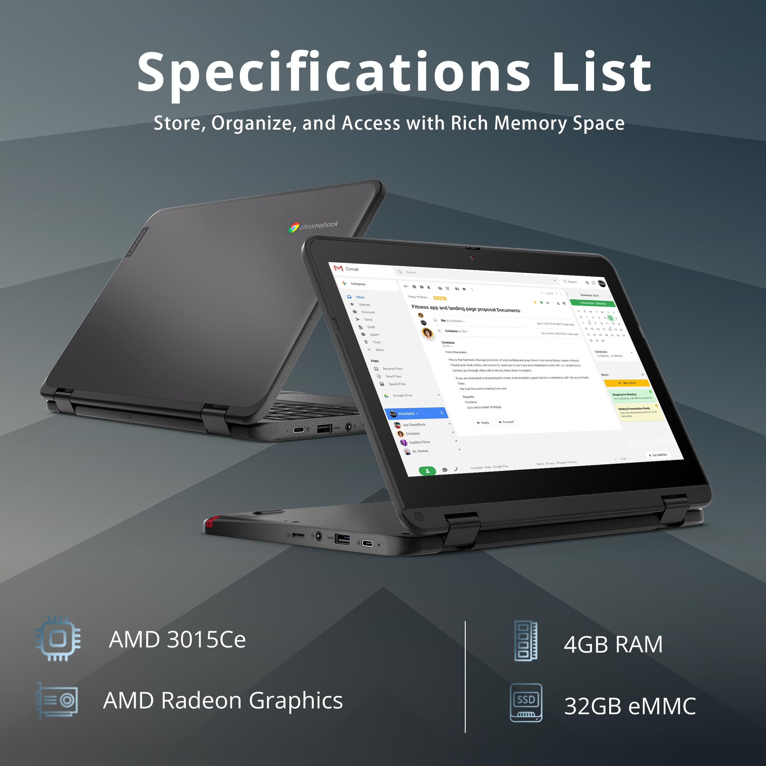 Amazon.com: Lenovo 300e Gen 3 Chromebook 11.6