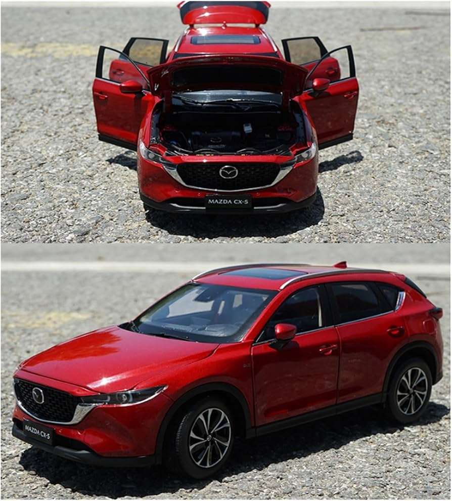 Amazon.co.jp: 塗装済み完成モデルプラモデル 1:18 マツダ CX5 2022