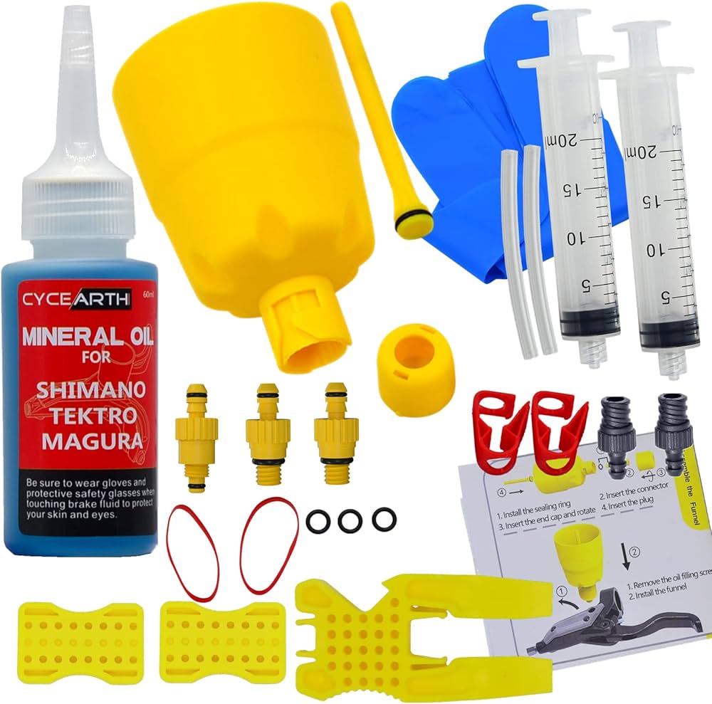 Amazon | CYCEARTH 自転車ブリードキット Magura 油圧ディスクブレーキ