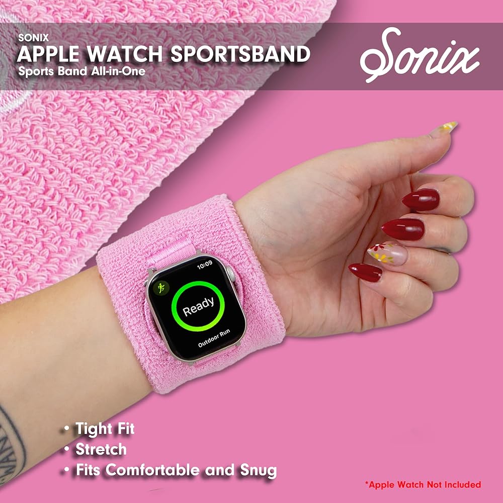 Amazon.com: Sonix | Sport Watch Band for Apple Watch | Sweatband