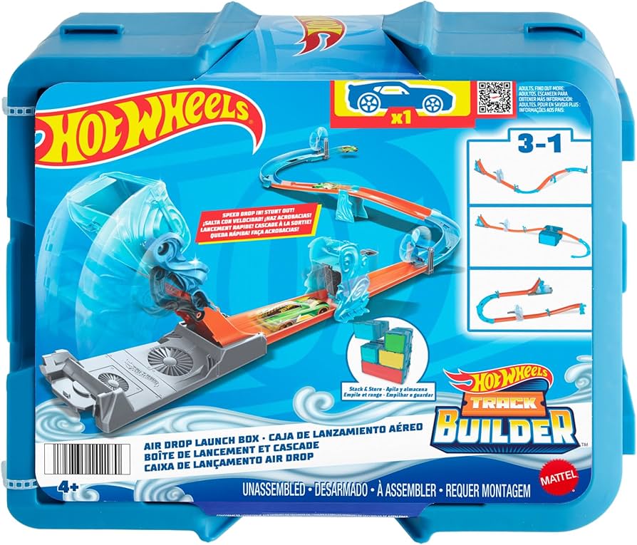 Amazon | Hot Wheels トラックビルダー プレイセット 風重力パック 1