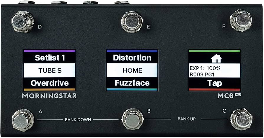 Amazon | Morningstar FX / MC6 PRO Perfectly Programmable MIDI