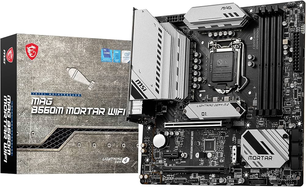Amazon | MSI MAG B560M MORTAR WIFI マザーボード MicroATX [Intel