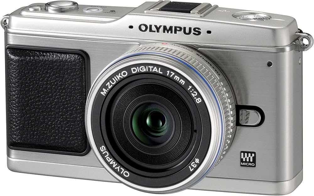 Amazon | OLYMPUS ミラーレス一眼 E-P1 パンケーキキット シルバー E