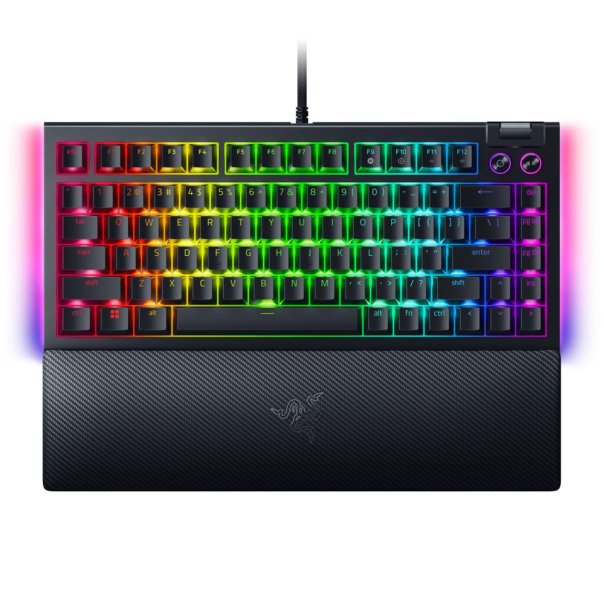 Amazon | Razer BlackWidow V4 75%メカニカルゲーミングキーボード
