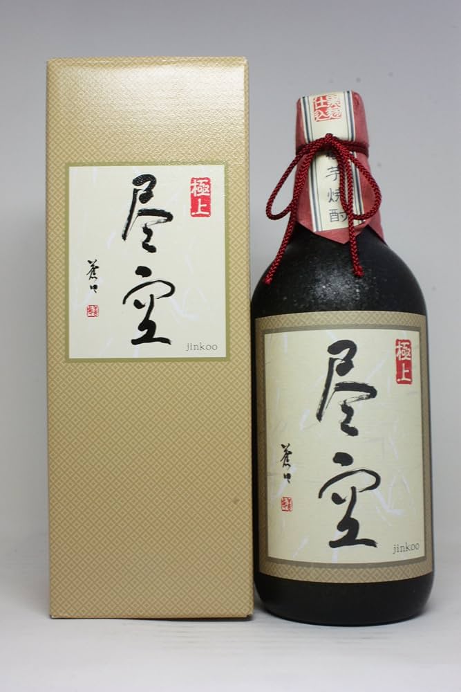 Amazon.co.jp: 極上尽空 芋焼酎 原酒40度 黒麹 720ml 福岡県 : 食品