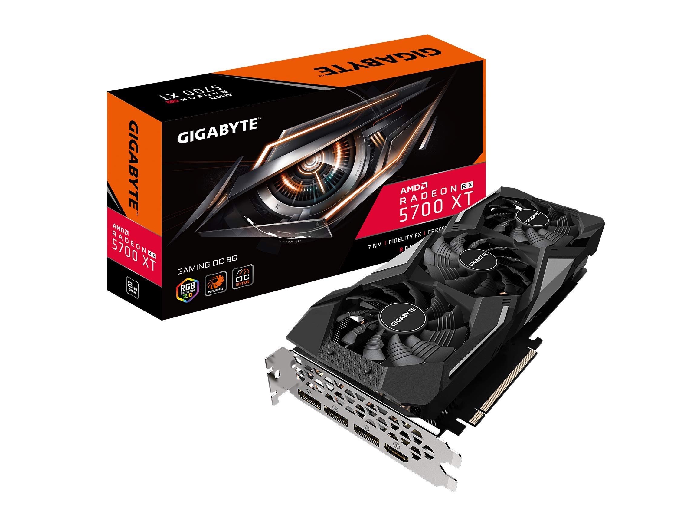 Amazon.com: Gigabyte Gv-R57XTGAMING OC-8GD Radeon Rx 5700 Xt