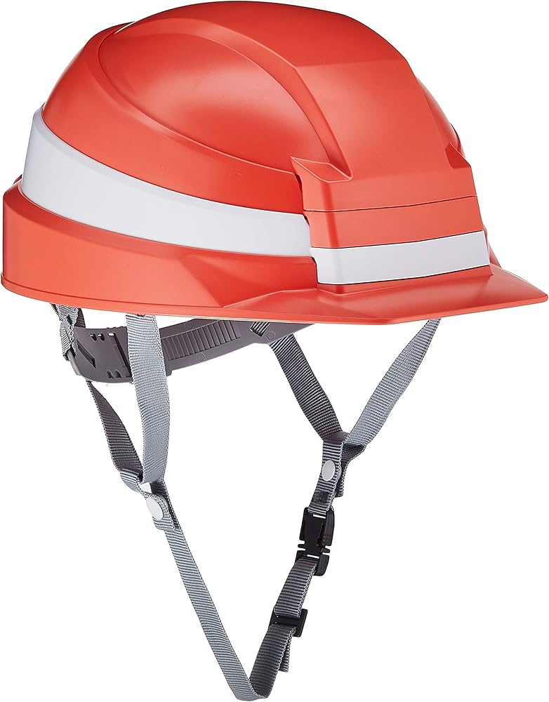 Amazon | IZANO 防災用 たためる ヘルメット オレンジ/ホワイトライン