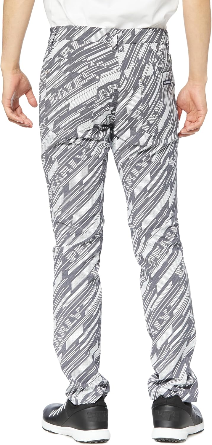 Amazon | [パーリーゲイツ] メンズ ロングパンツ (スピードロゴ柄