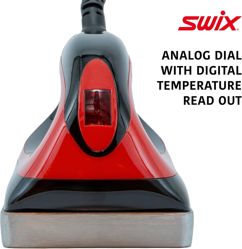 Amazon.com: Swix Digital Ski & Snowboard Wax Iron - Red - 18mm