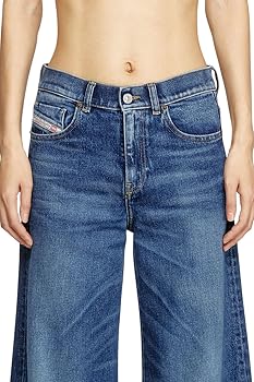 Diesel 1978 D-Akemi - Bootcut and Flare Jeans Dark Denim at Amazon
