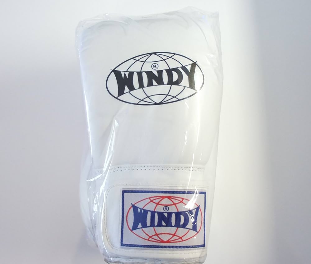 Amazon.co.jp: WINDY ウインディ 本革製キックボクシング グローブ 白
