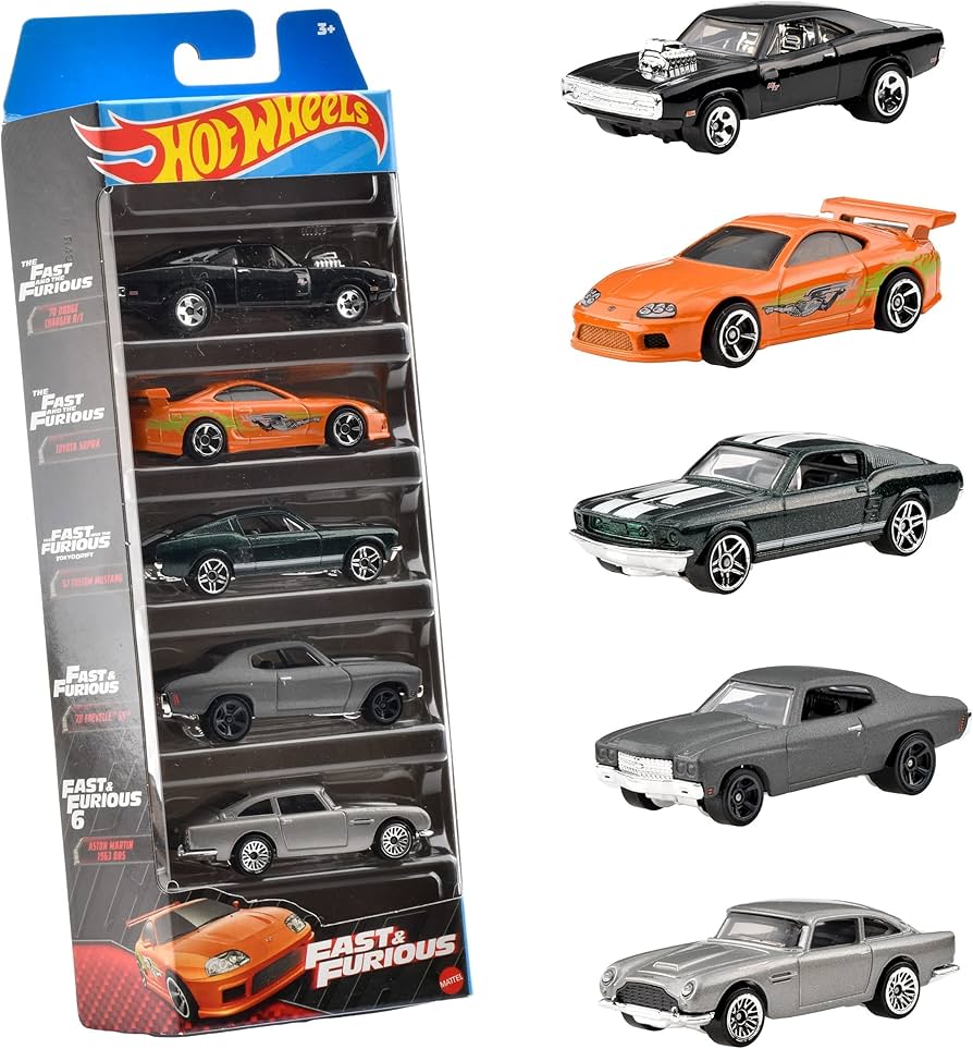 Amazon | ホットウィール(Hot Wheels) 5カーパック ワイルド・スピード