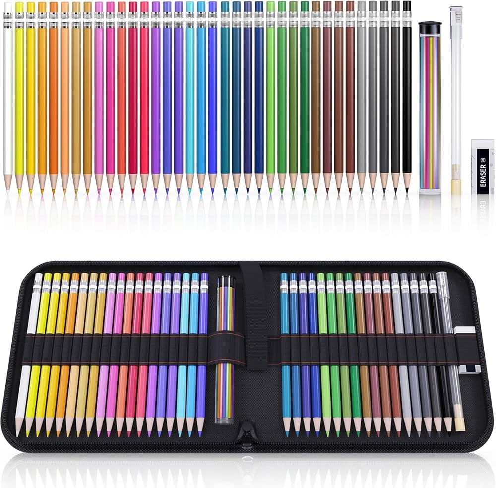 Amazon | Four Candies 色鉛筆セット 36色 2.6mm 色シャープペンシル