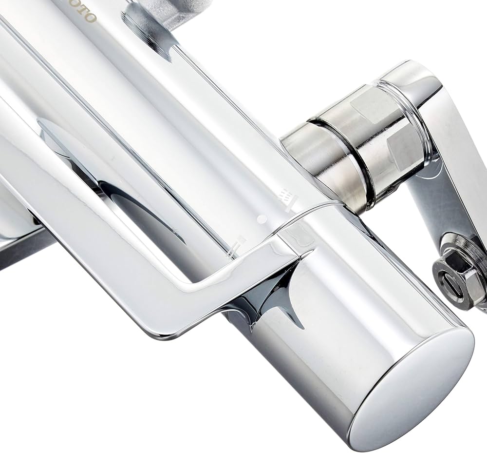 Amazon | TOTO 浴室用壁付サーモスタット混合水栓 アーチハンドル