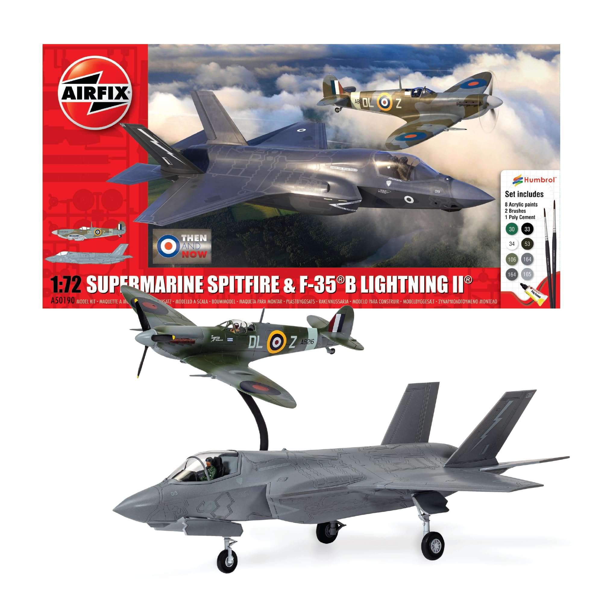 Amazon.com: Airfix Model Airplane Kit Gift Set - A50190