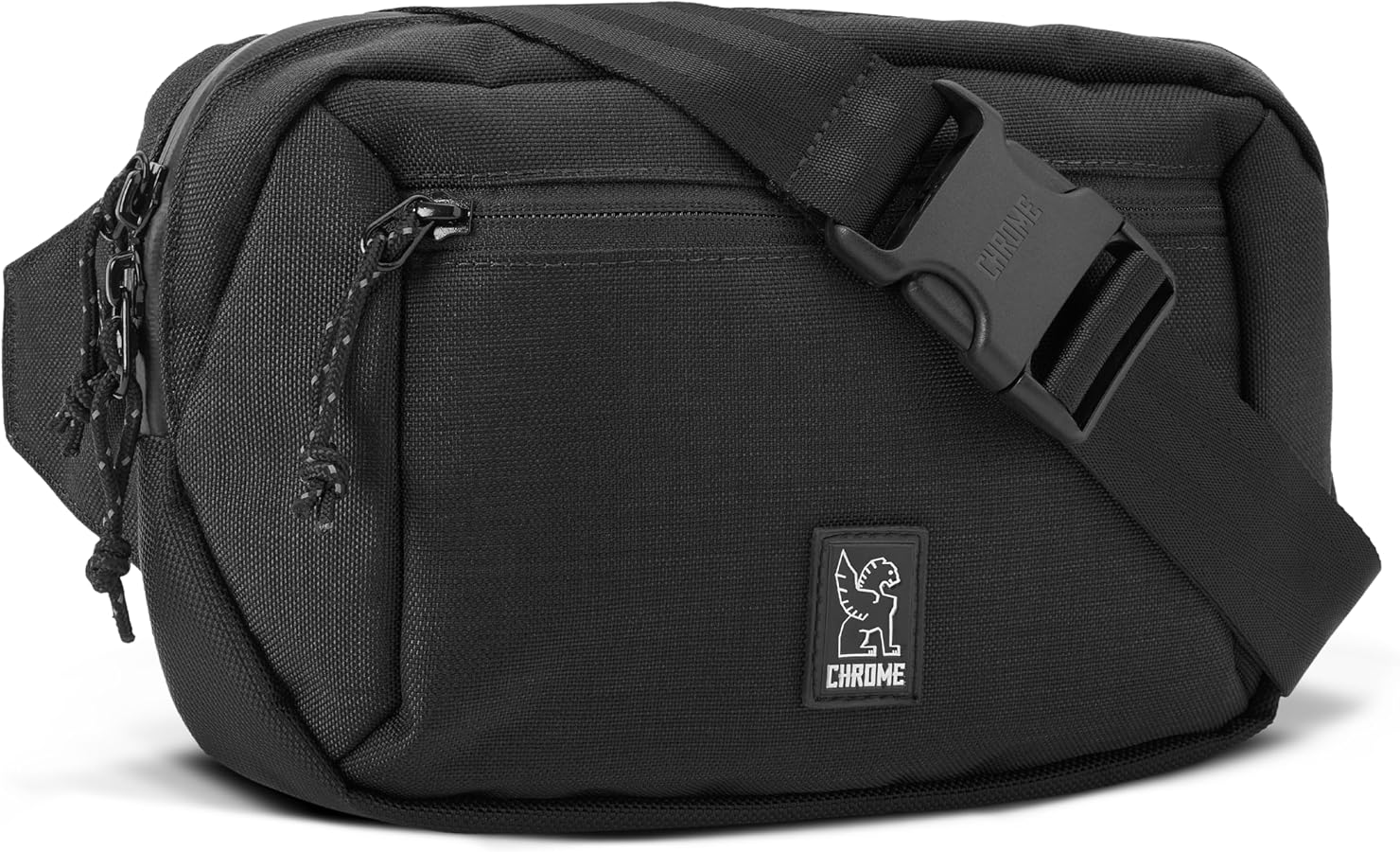 Amazon | [クローム] ボディバッグ ZIPTOP WAISTPACK 2.4L 撥水 BLACK