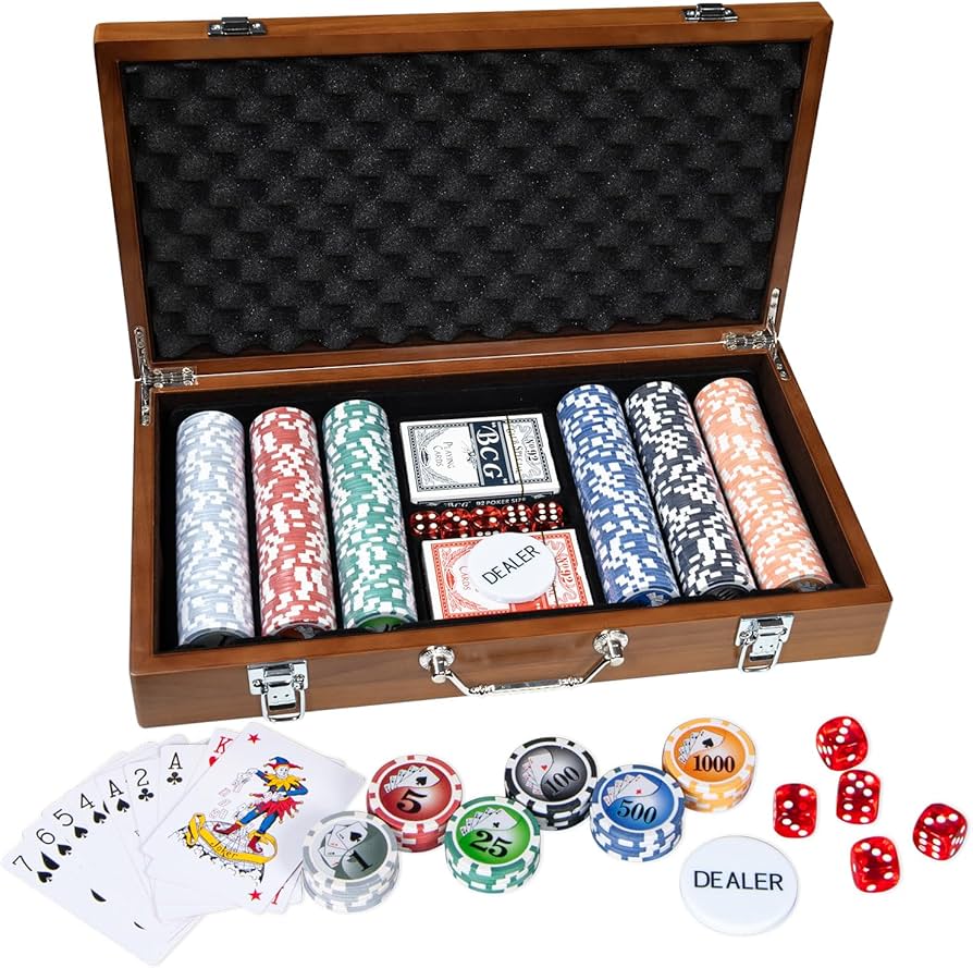 Amazon | MEIOCION ポーカーチップ ゲームセット 番号付き ポーカー