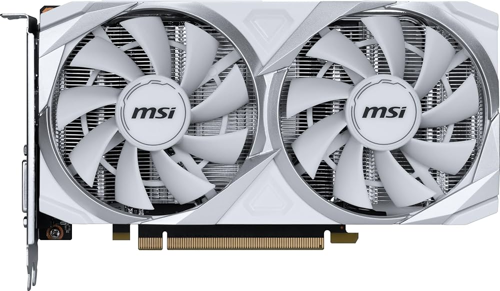 Amazon | MSI GeForce RTX 3050 VENTUS 2X XS WHITE 8G OC ゲーミング