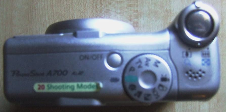 Amazon.com : USED Canon Powershot A700 : Point And Shoot Digital