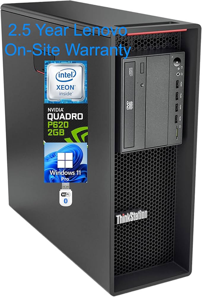 Amazon.com: Lenovo ThinkStation P520 Tower Workstation - Intel