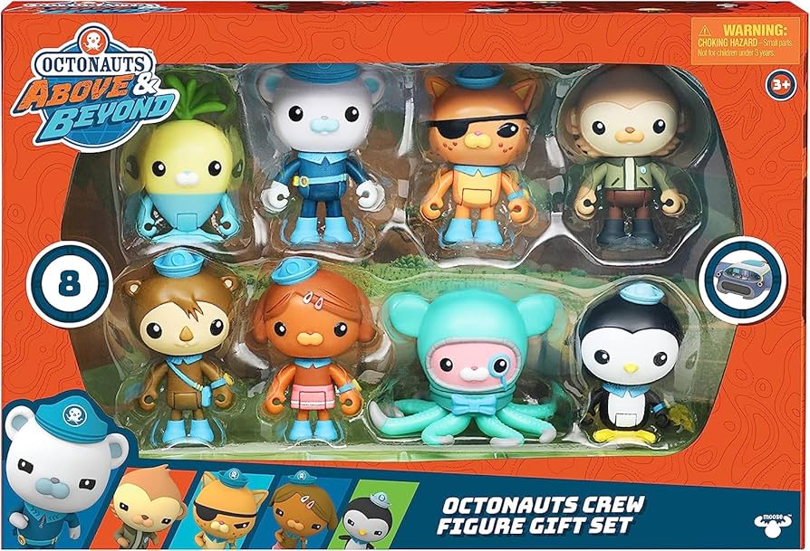 Amazon.co.jp: オクトノーツ 8体 フィギュア ギフト セット Octonauts