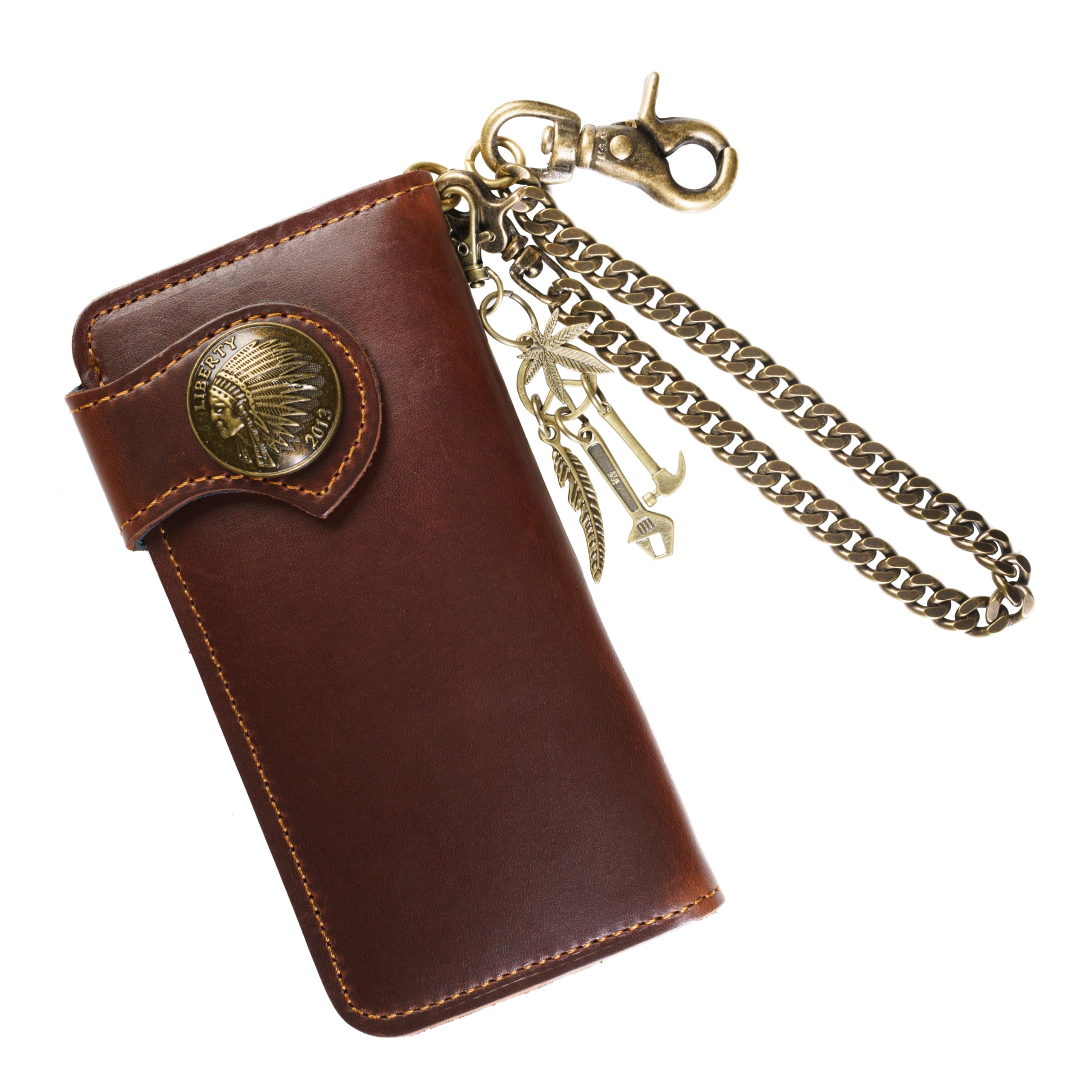 Amazon | [ASIAN ZACCA] バイカーズウォレット 長財布 ウォレット