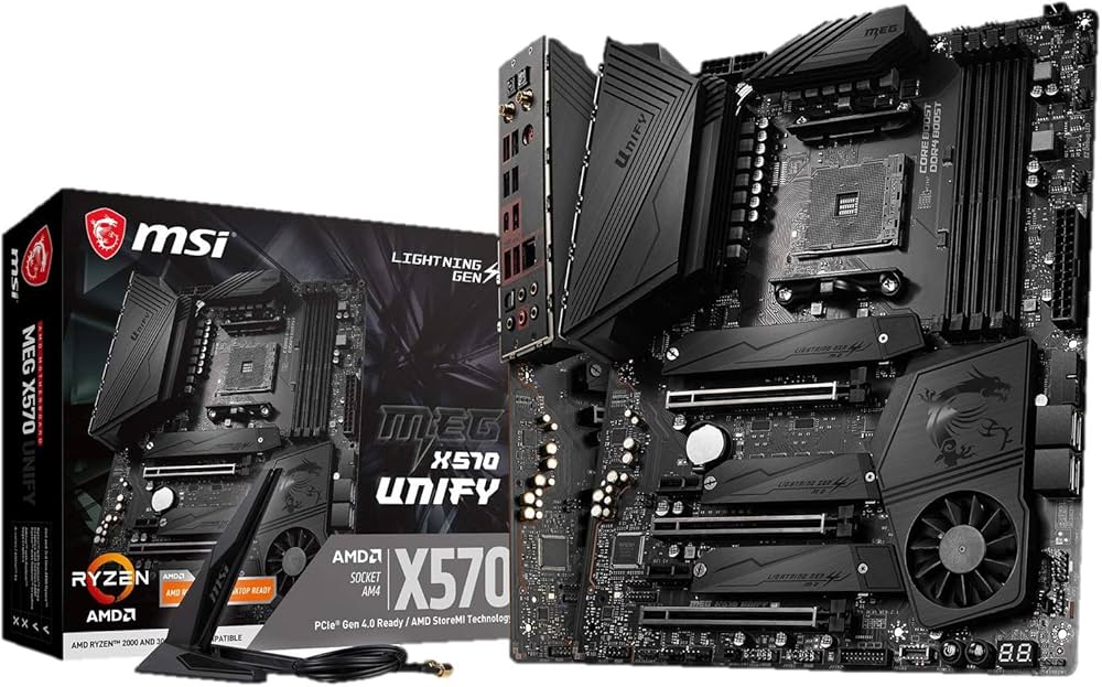 Amazon | MSI MEG X570 UNIFY マザーボード [AMD X570チップセット搭載