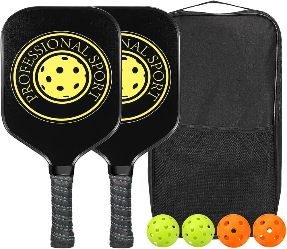 Amazon | M METERXITY 2セット ピックルボールパドル 初心者とプロ向け